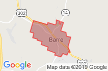 Barre City map