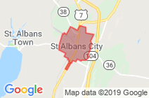 Saint Albans City map