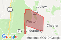 Weston Andover Landgrove map