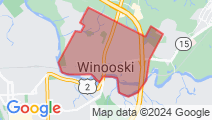 Winooski map